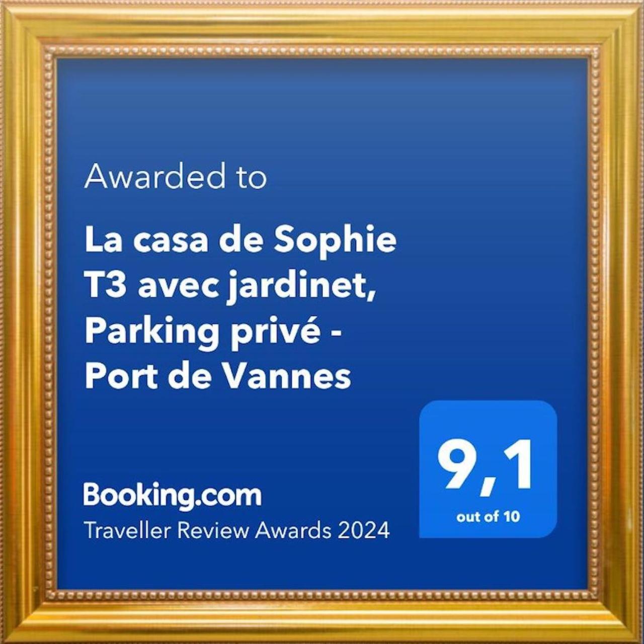La Casa De Sophie T3 Avec Jardinet, Parking Prive - Port De Vannes Exterior photo